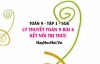 Lý thuyết Toán 9 Bài 6: Bất Phương Trình Bậc Nhất Một Ẩn (Kết Nối Tri Thức)